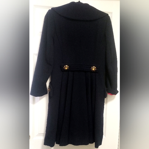 **NORMAN AMBROSE COAT | MIDNIGHT NWT'S - Picture 3 of 13